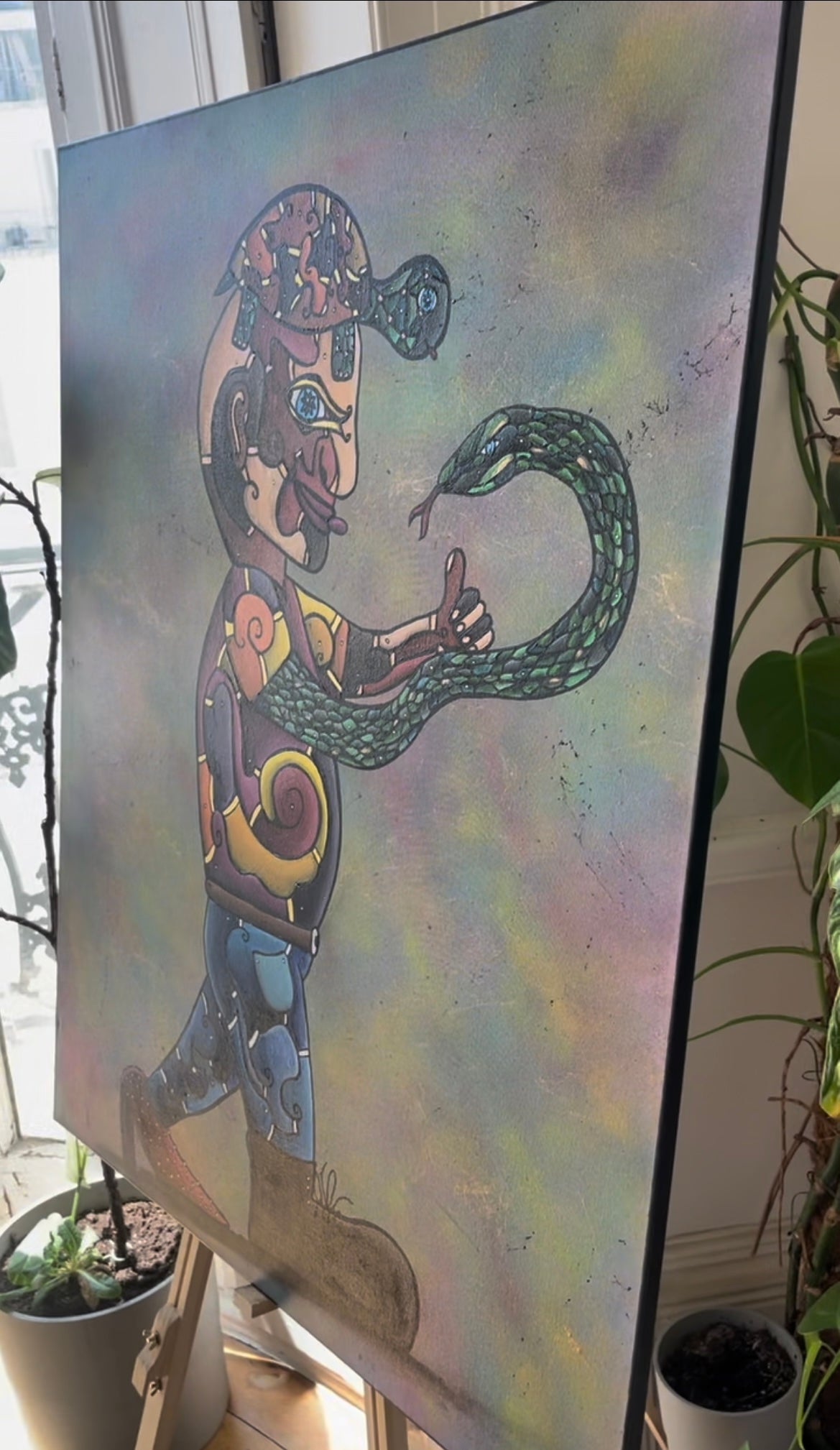Weird Wally (105 x 80 CM)