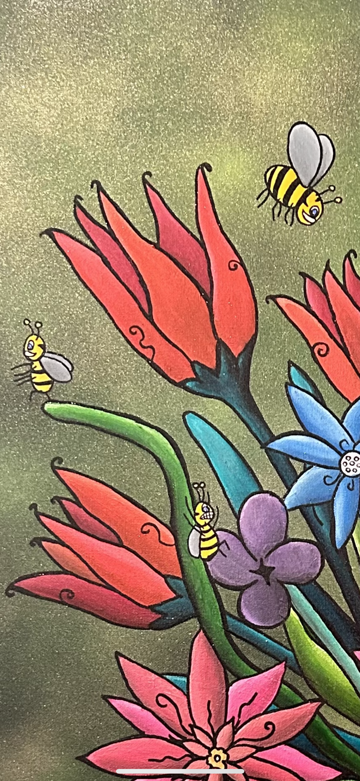 Bee-utiful (100 x 85 CM)