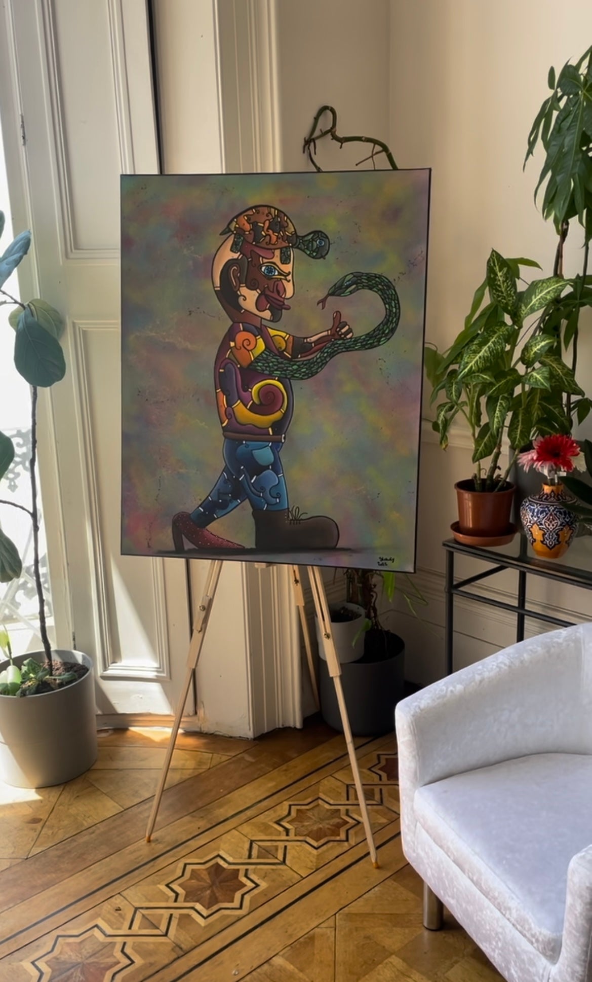 Weird Wally (105 x 80 CM)