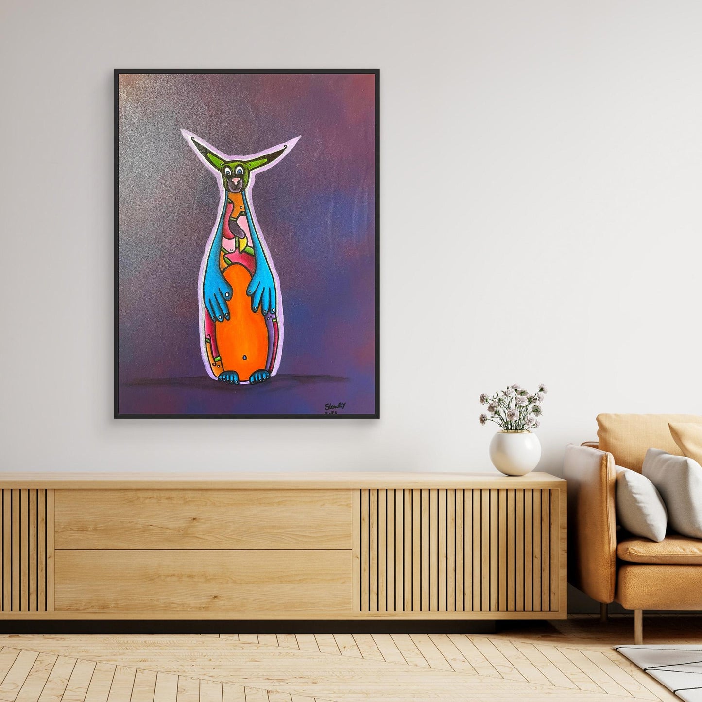 ‘The GooneyGoo’ Framed Canvas Print