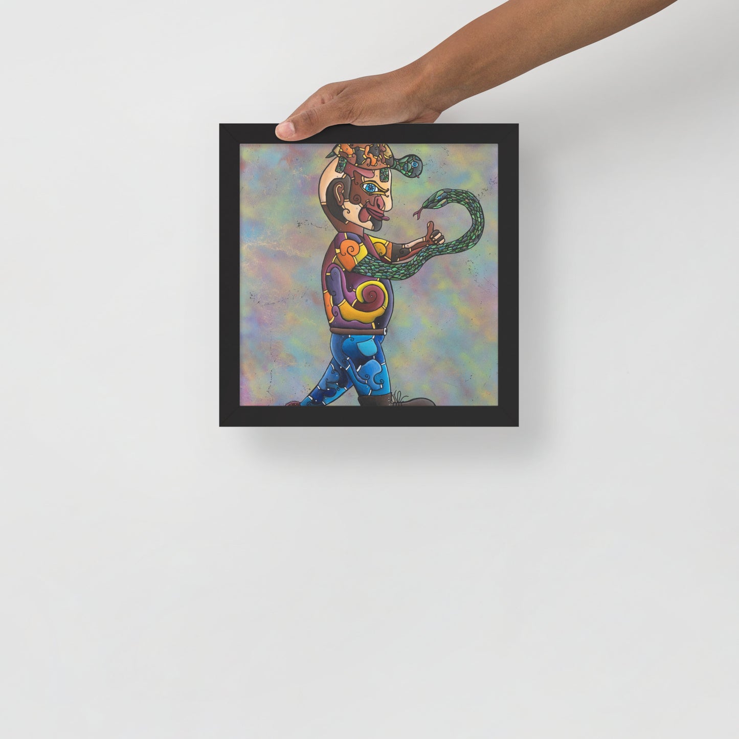 Weird Wally, Framed poster