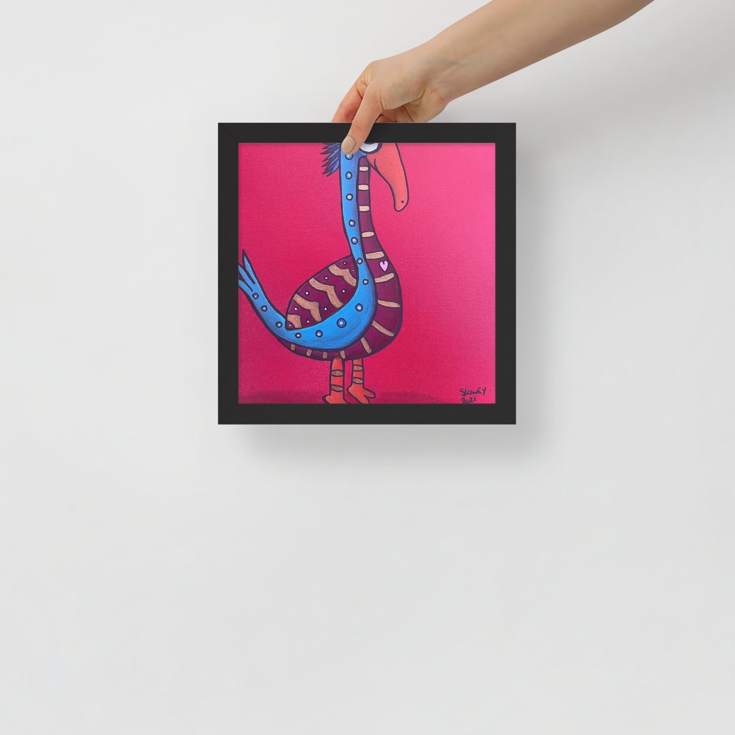 Love Bird, Framed photo paper poster