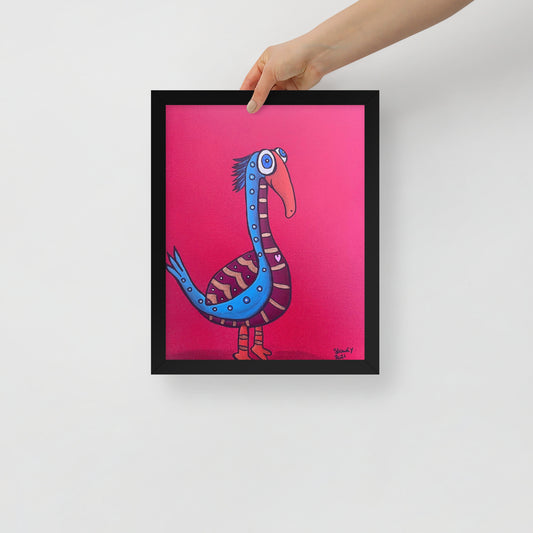 Love Bird, Framed photo paper poster