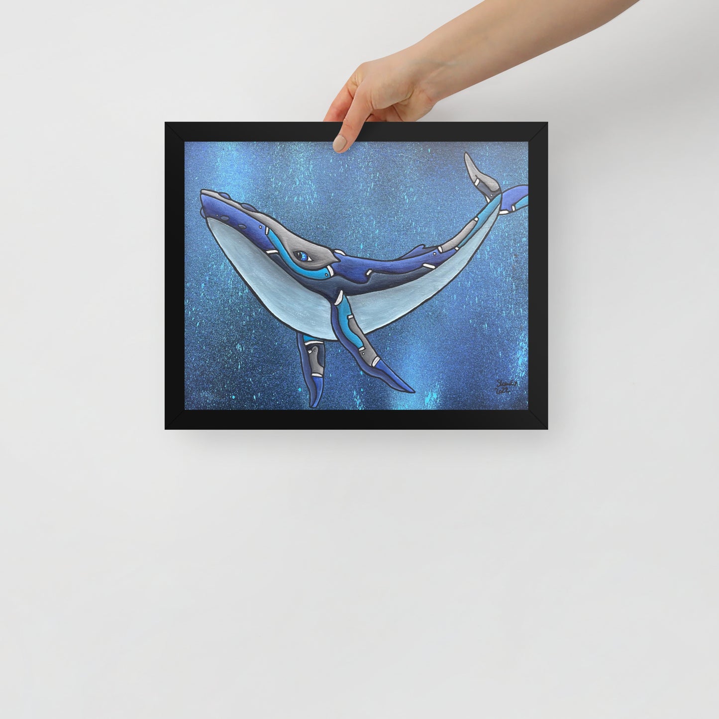 Humphrey, Framed photo paper poster