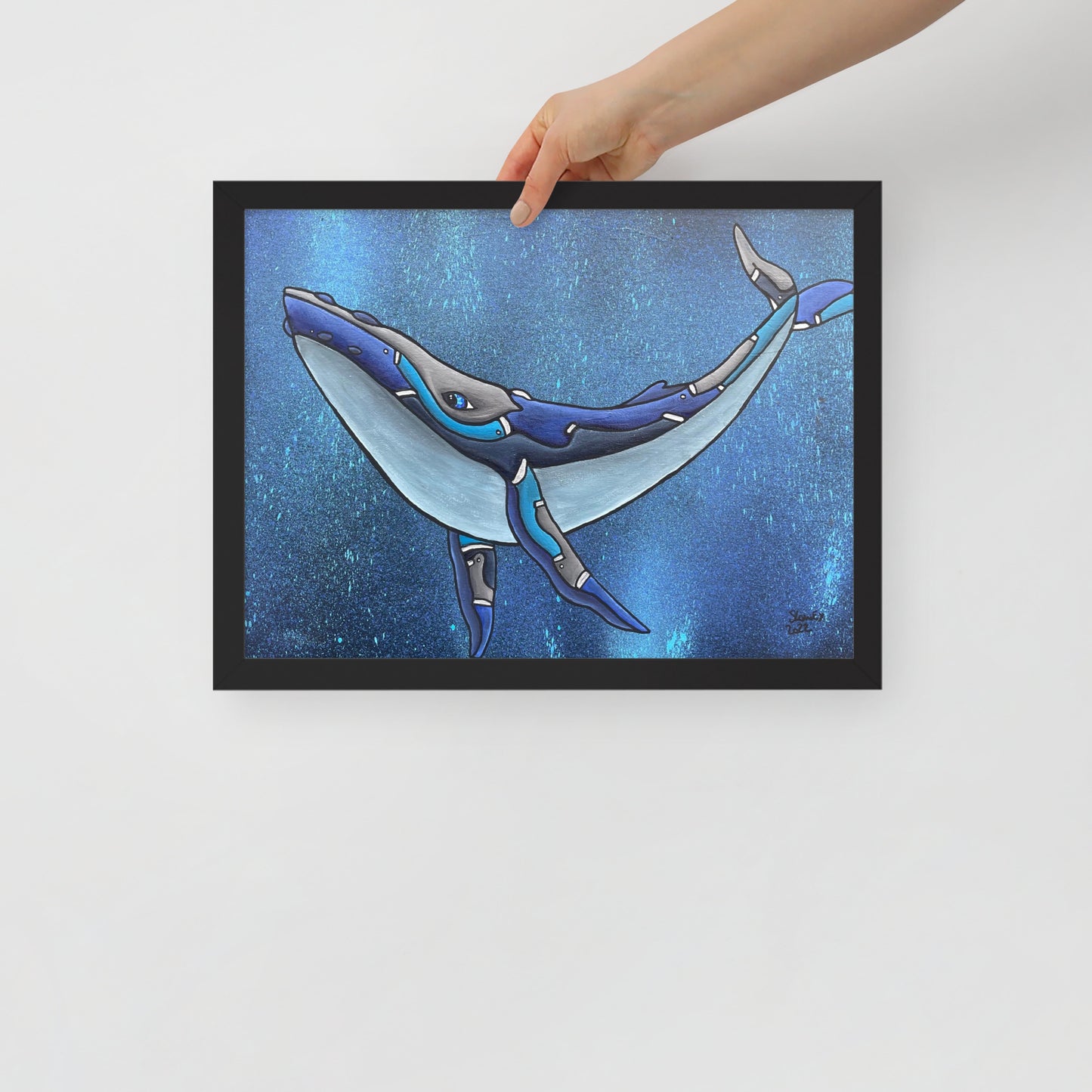 Humphrey, Framed photo paper poster