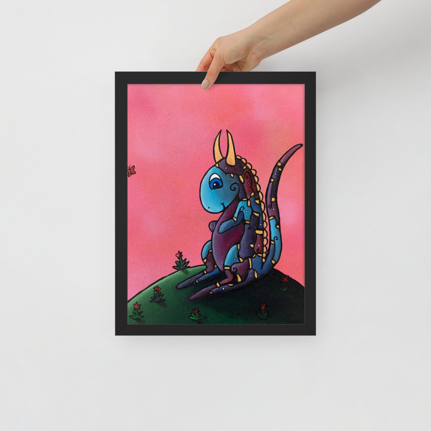 Bubblegum, Framed photo paper poster