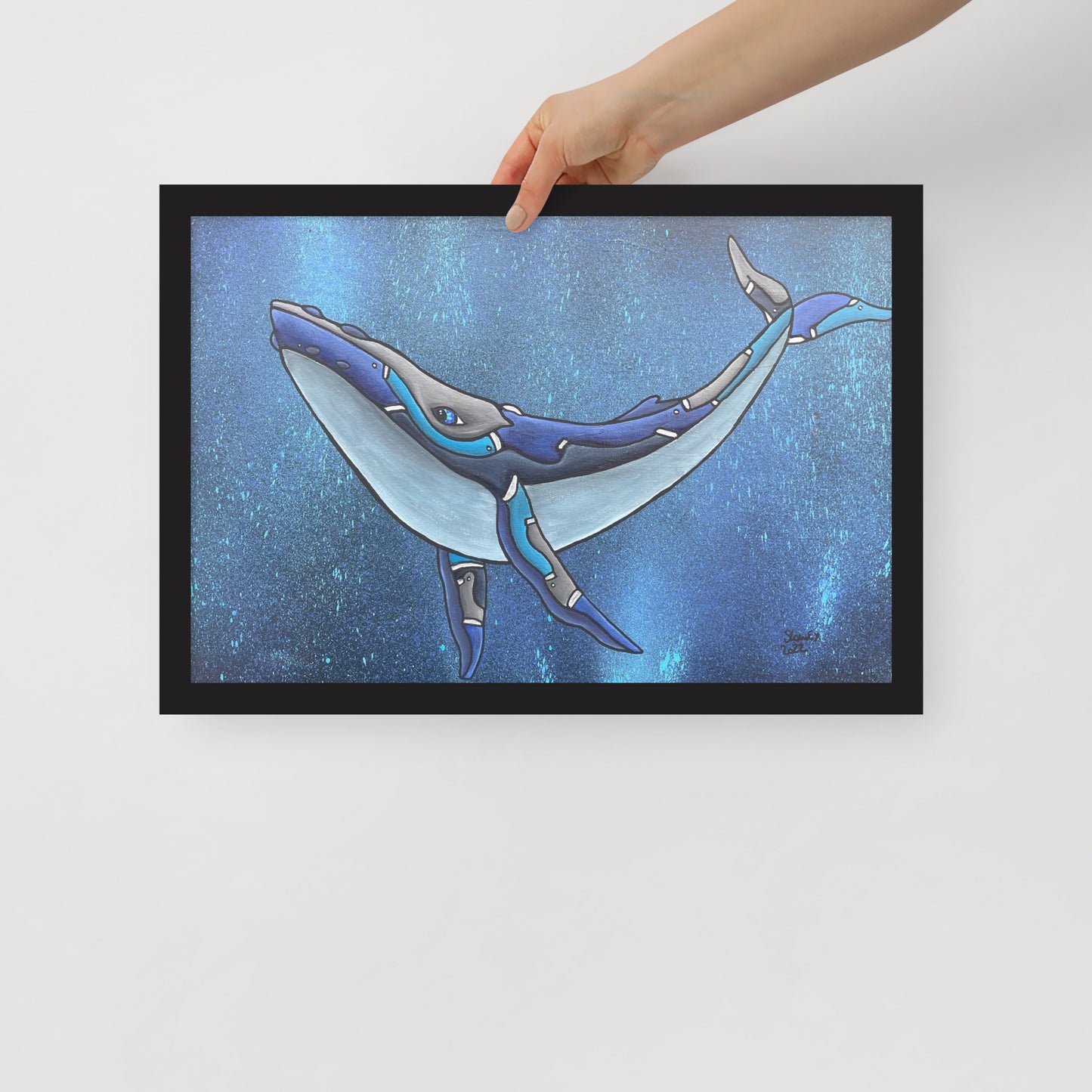 Humphrey, Framed photo paper poster