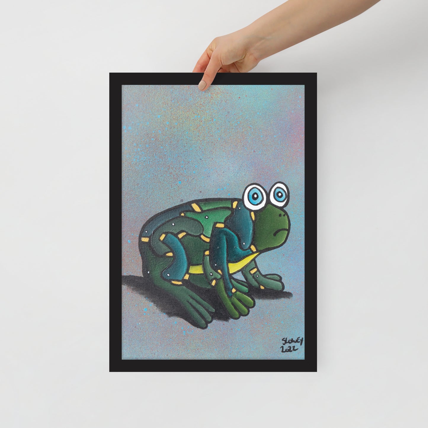 Sorry Grandma, Framed photo paper poster