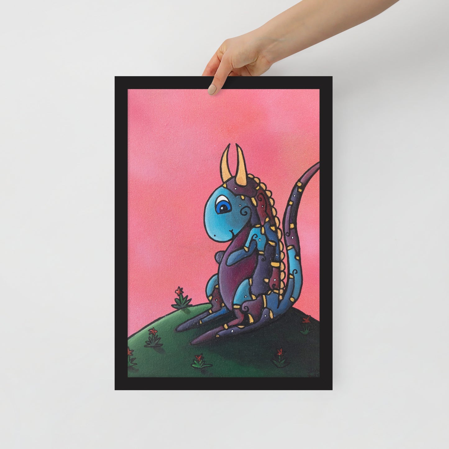 Bubblegum, Framed photo paper poster