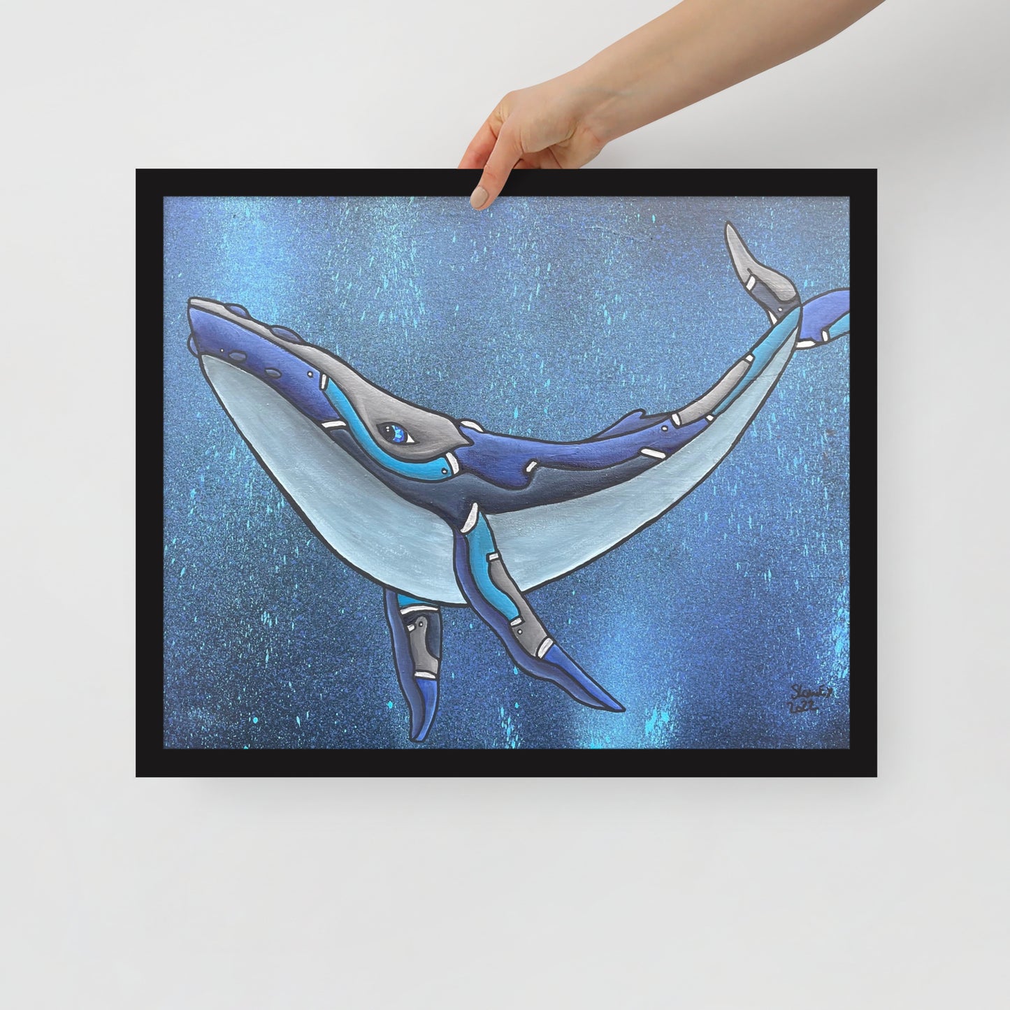 Humphrey, Framed photo paper poster