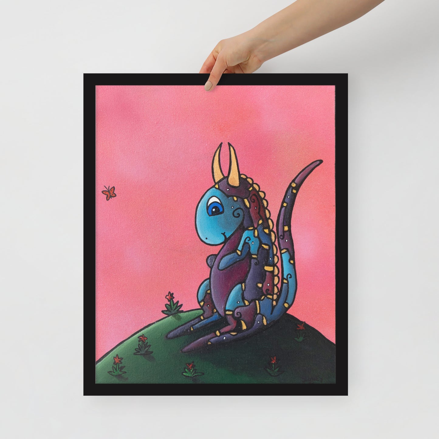 Bubblegum, Framed photo paper poster