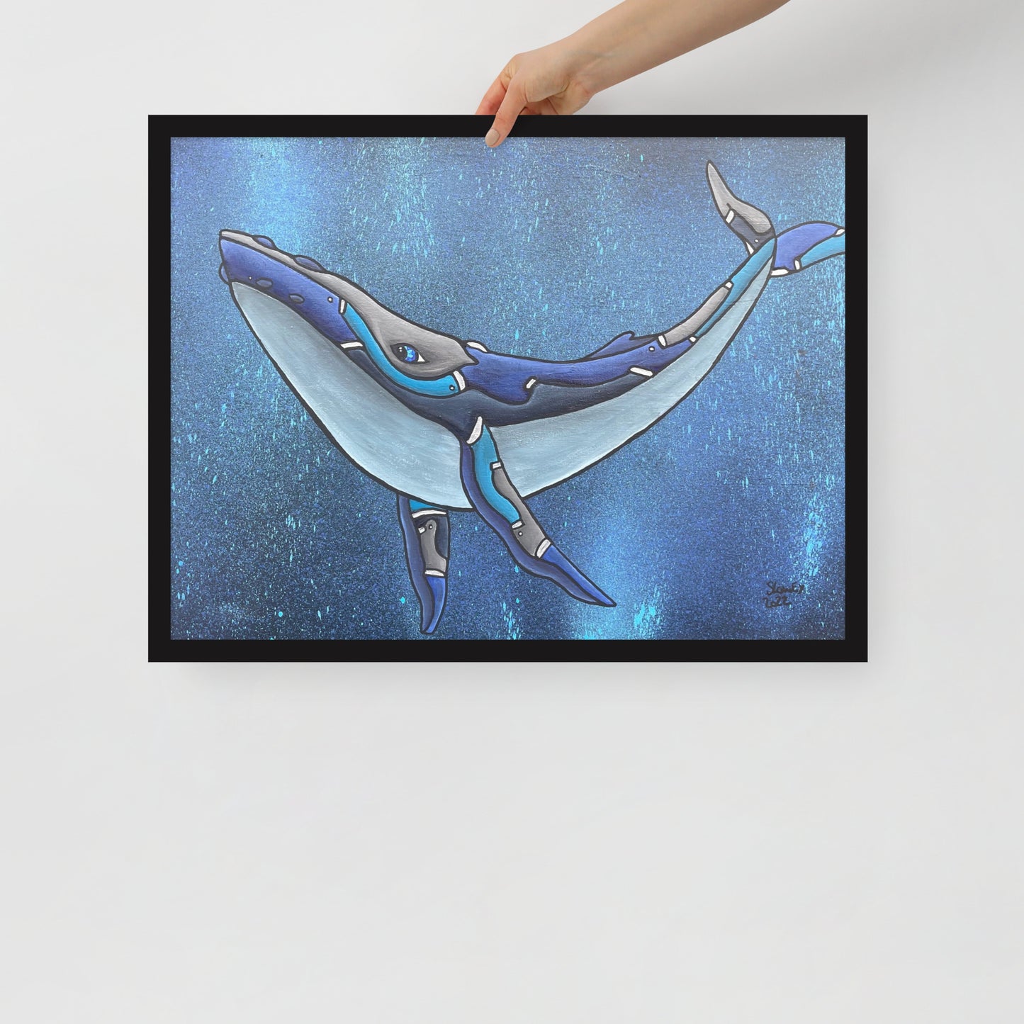 Humphrey, Framed photo paper poster