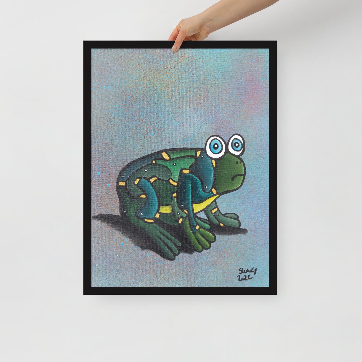 Sorry Grandma, Framed photo paper poster