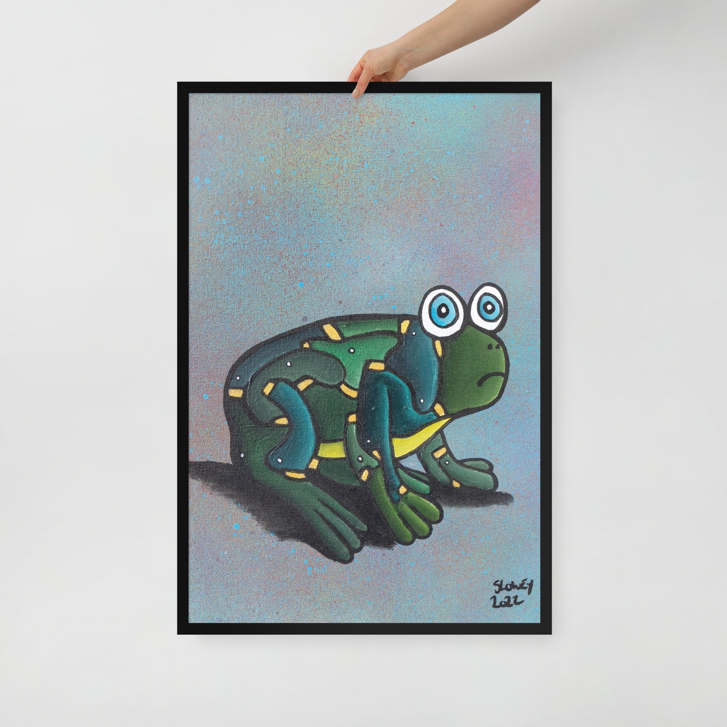 Sorry Grandma, Framed photo paper poster