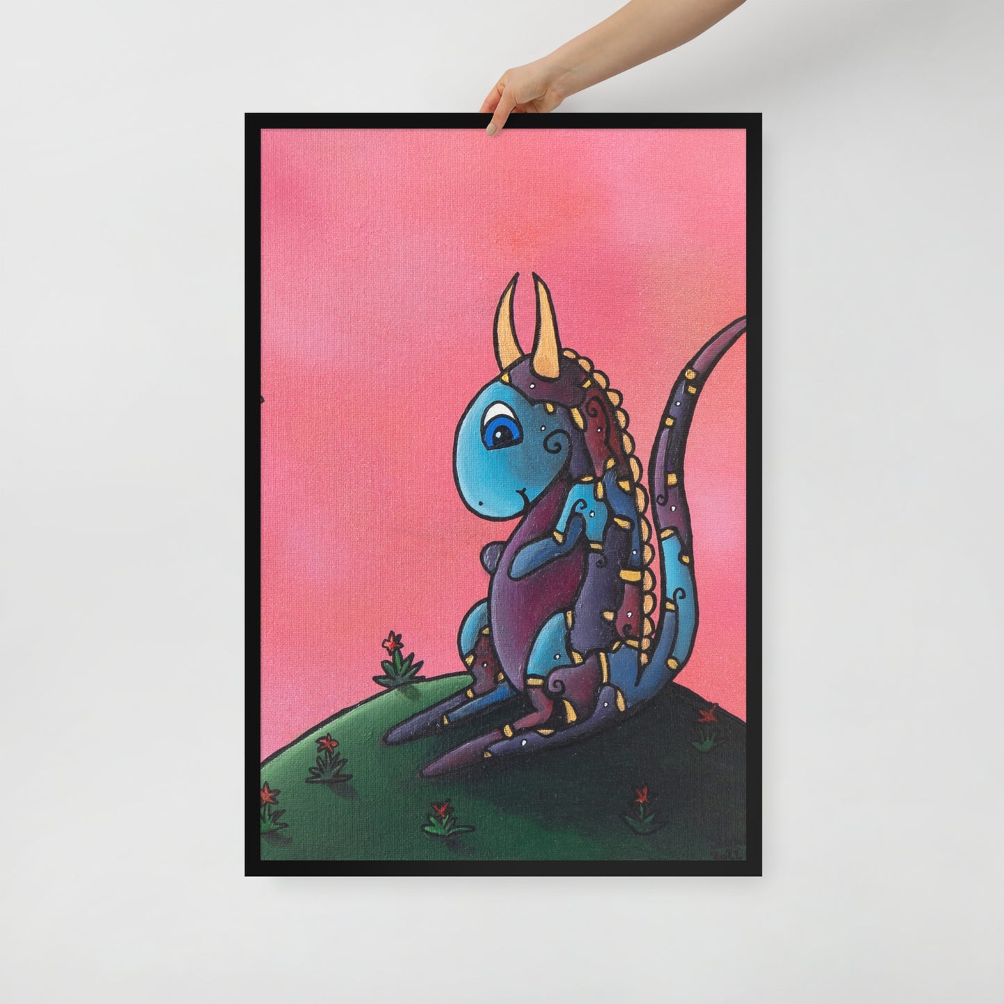 Bubblegum, Framed photo paper poster