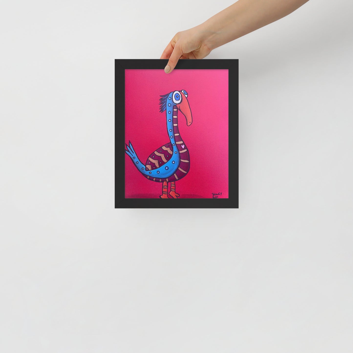 Love Bird, Framed photo paper poster