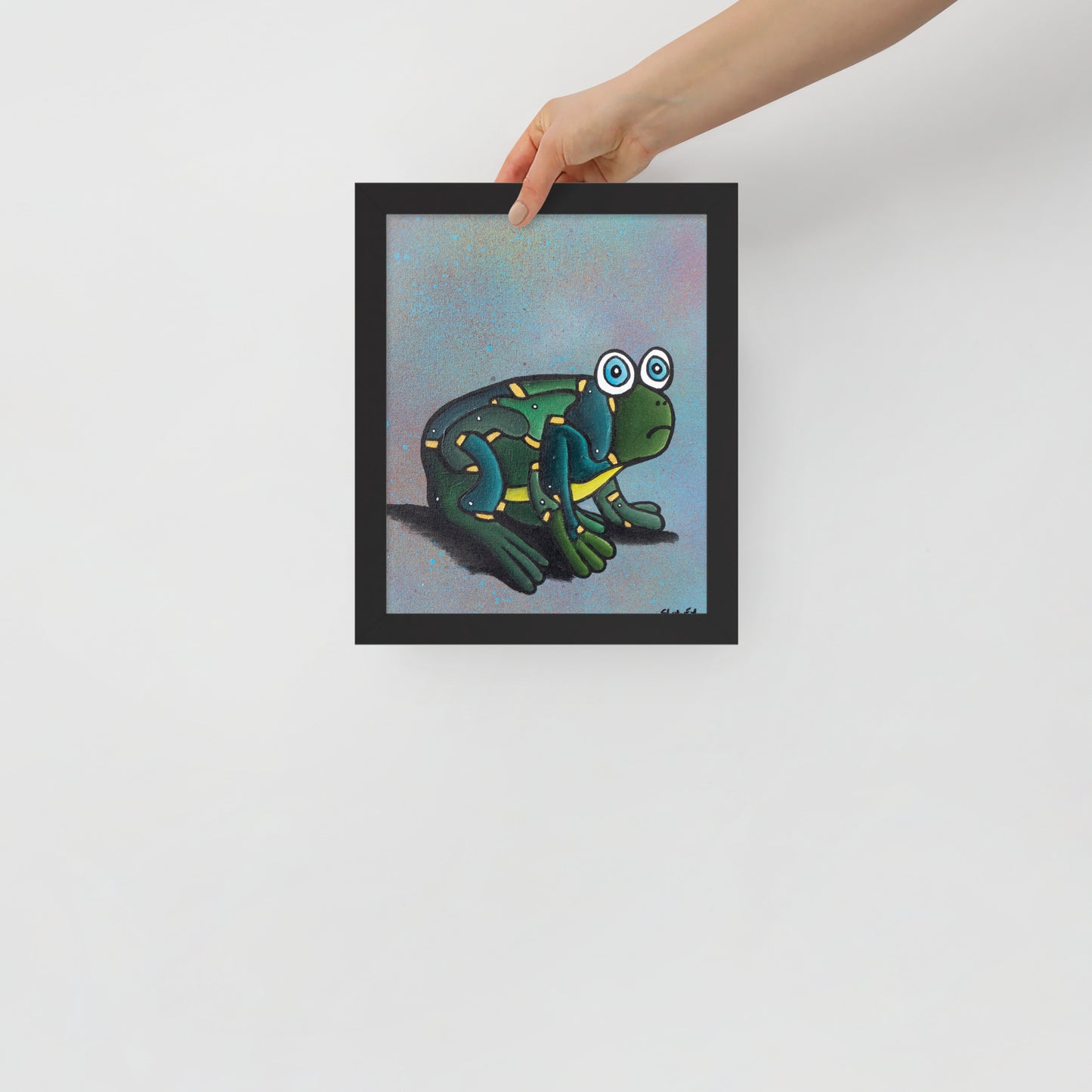 Sorry Grandma, Framed photo paper poster