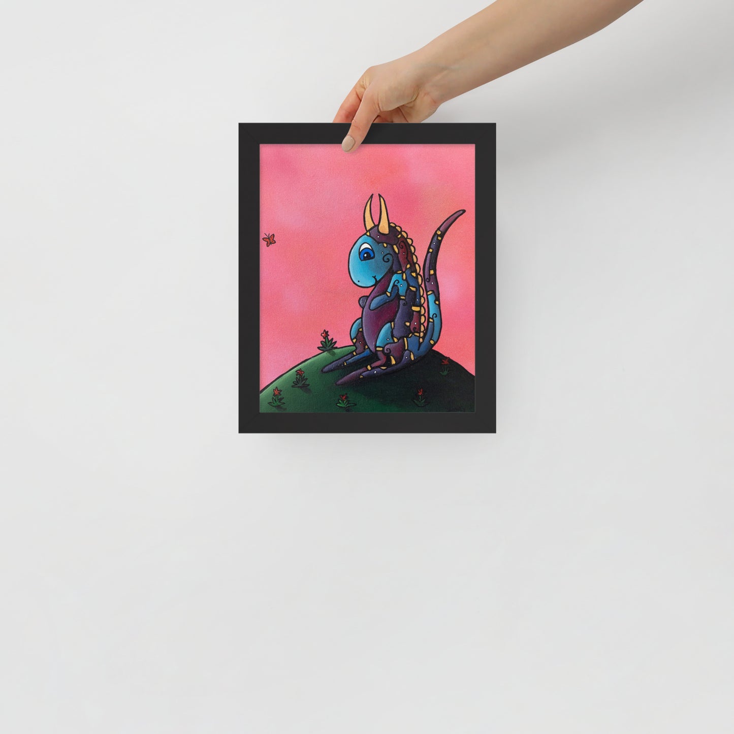 Bubblegum, Framed photo paper poster