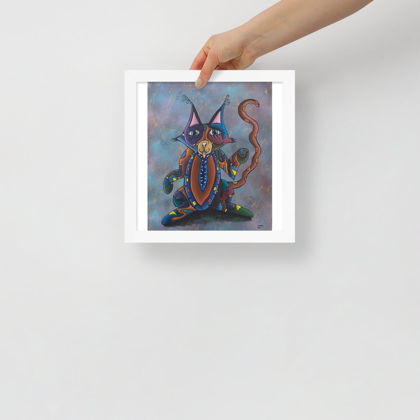 Catnip, Framed photo paper poster