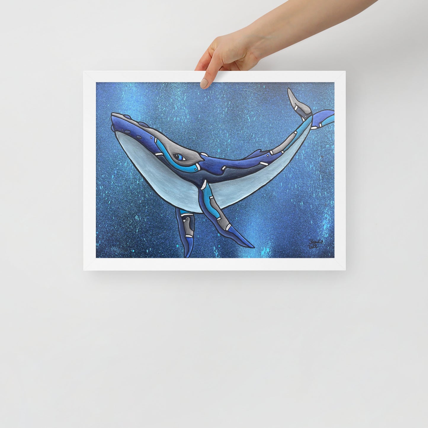 Humphrey, Framed photo paper poster