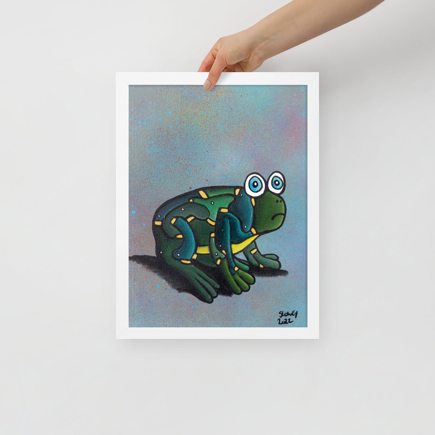Sorry Grandma, Framed photo paper poster