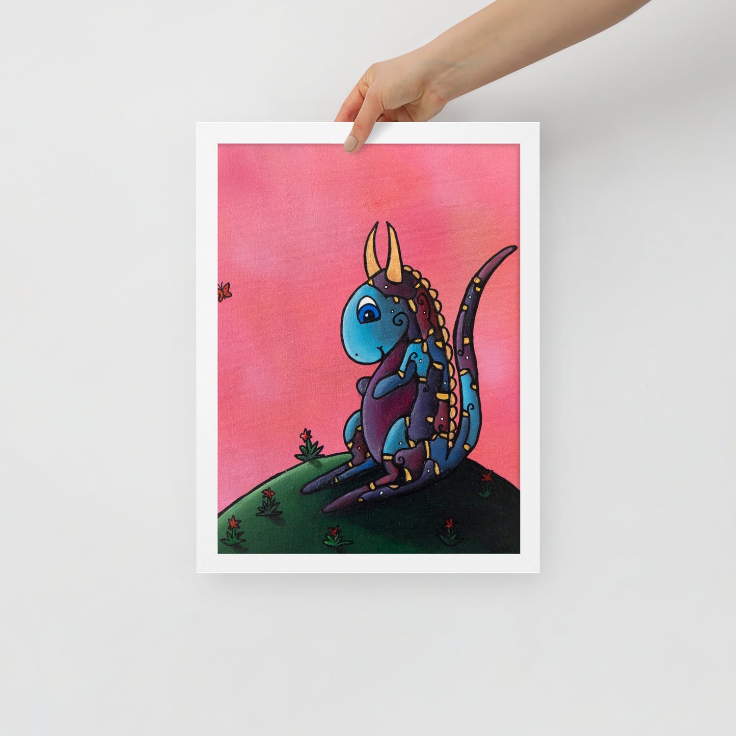 Bubblegum, Framed photo paper poster