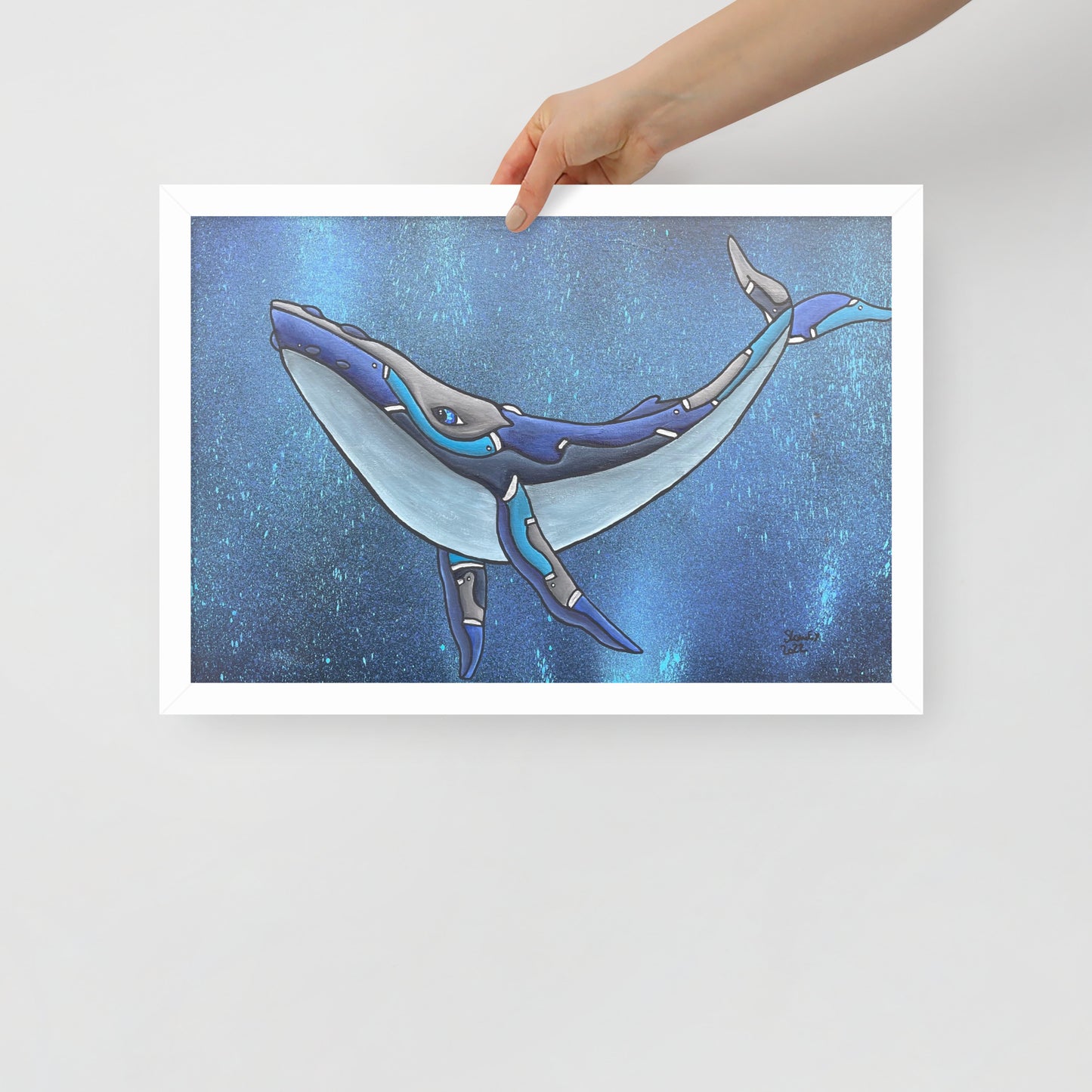 Humphrey, Framed photo paper poster