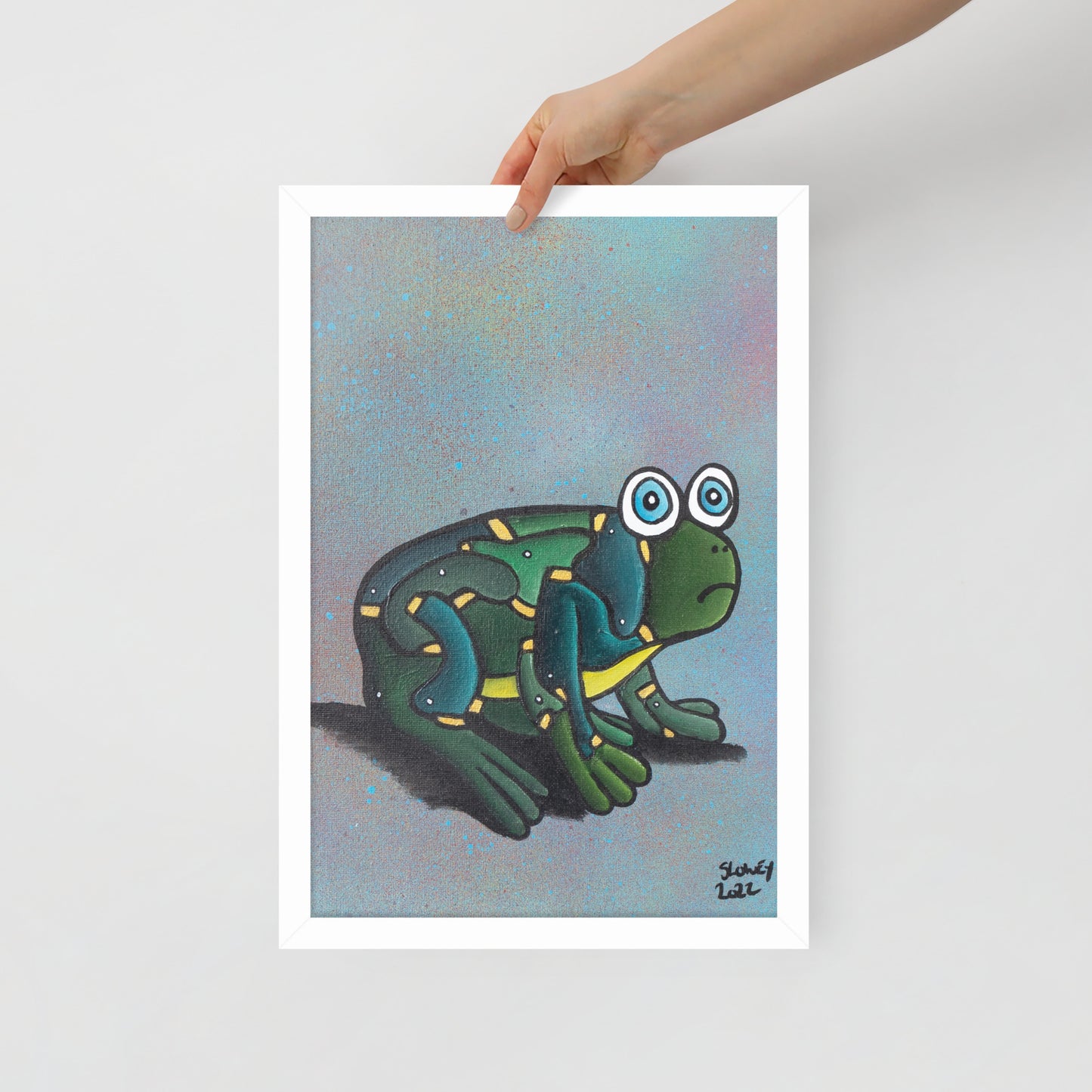 Sorry Grandma, Framed photo paper poster