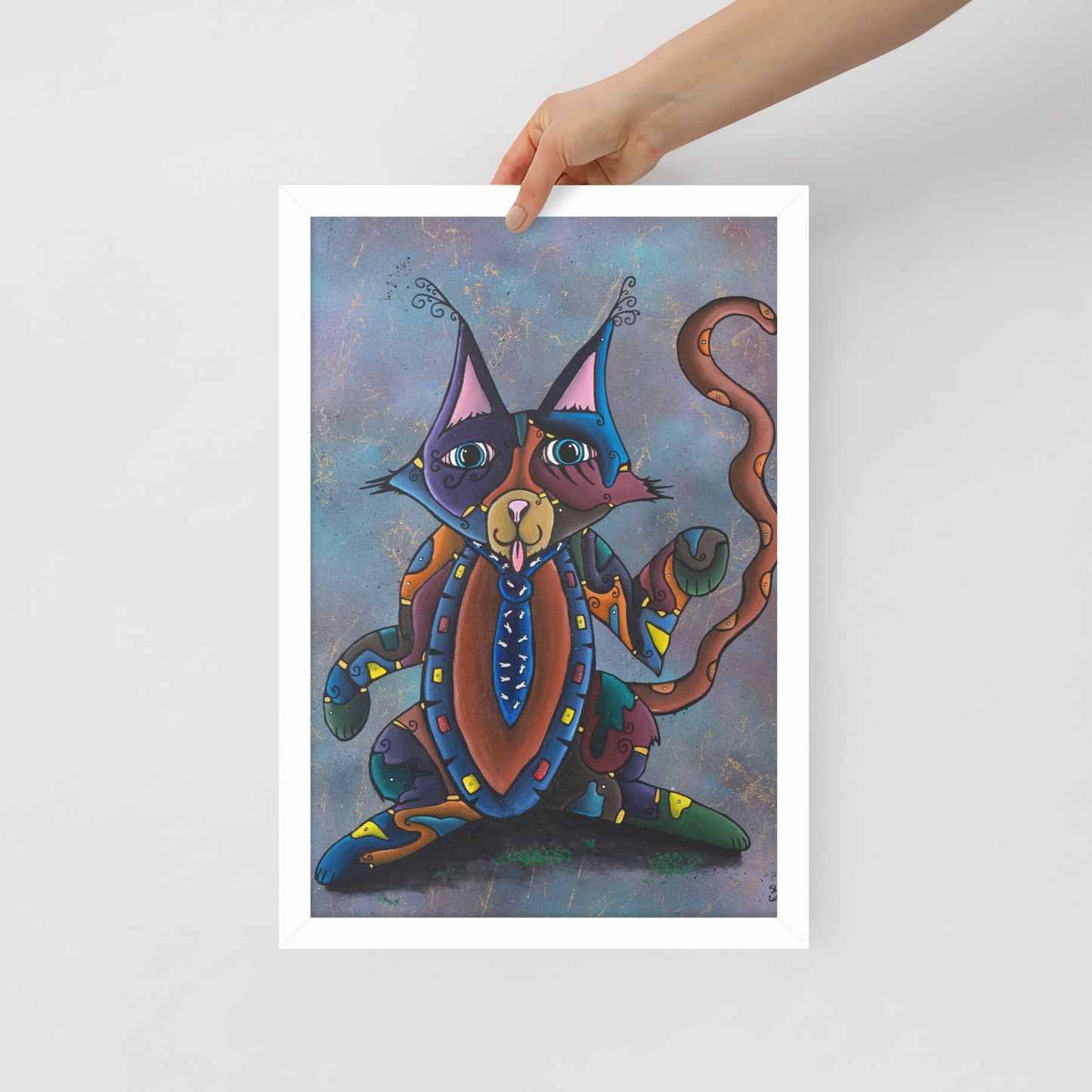 Catnip, Framed photo paper poster