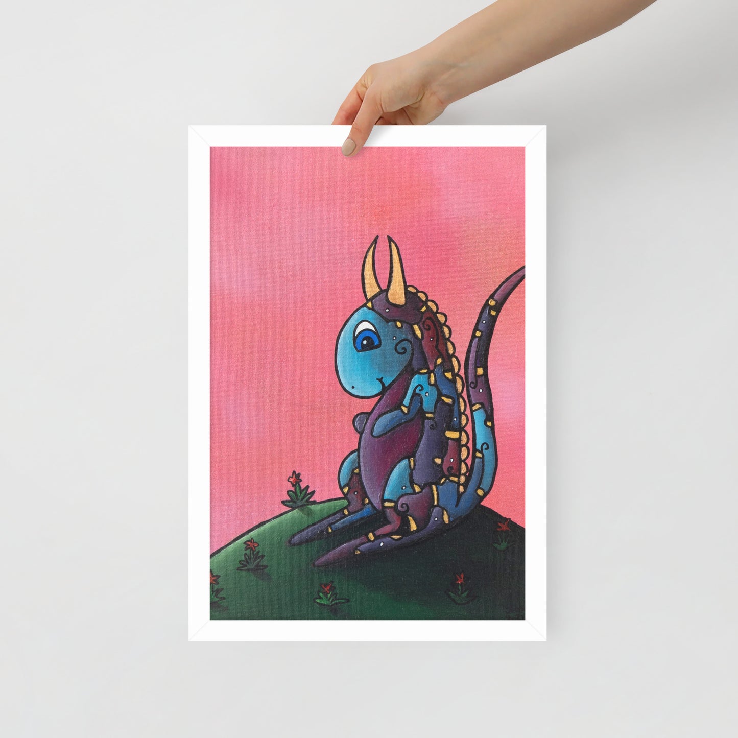 Bubblegum, Framed photo paper poster