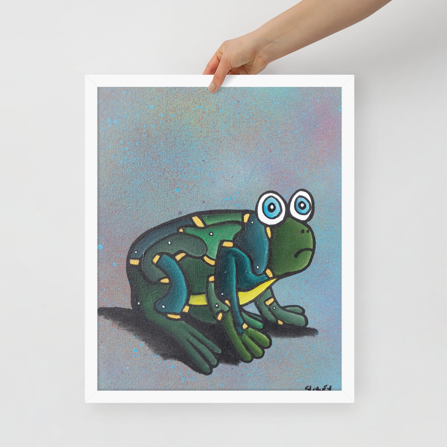 Sorry Grandma, Framed photo paper poster