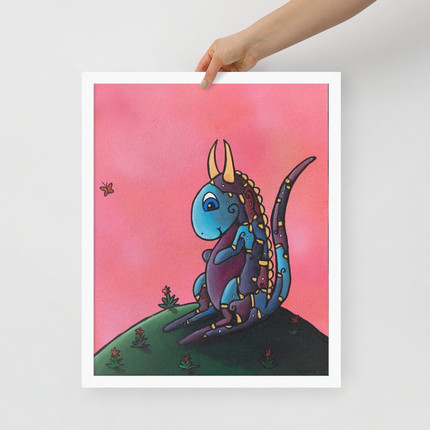 Bubblegum, Framed photo paper poster