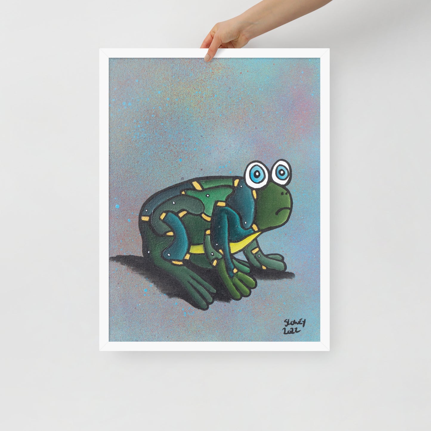 Sorry Grandma, Framed photo paper poster