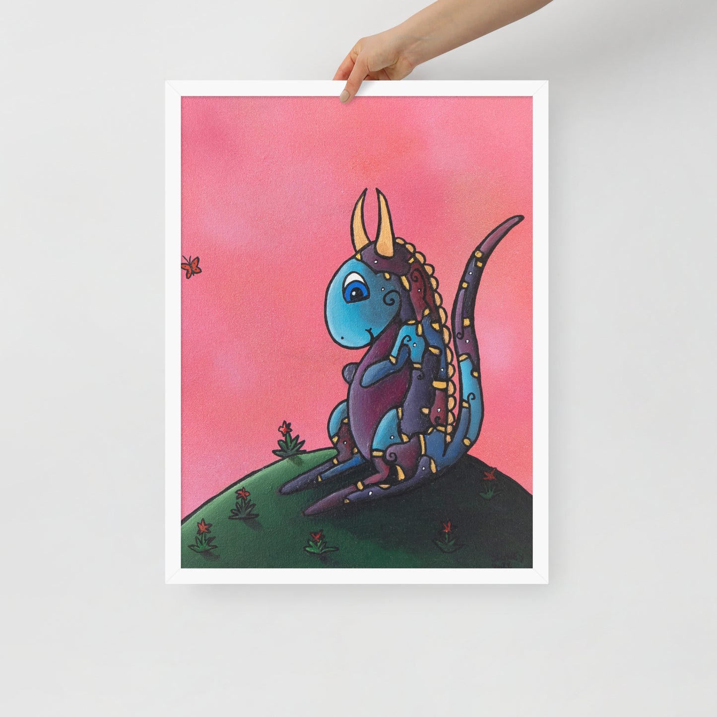 Bubblegum, Framed photo paper poster