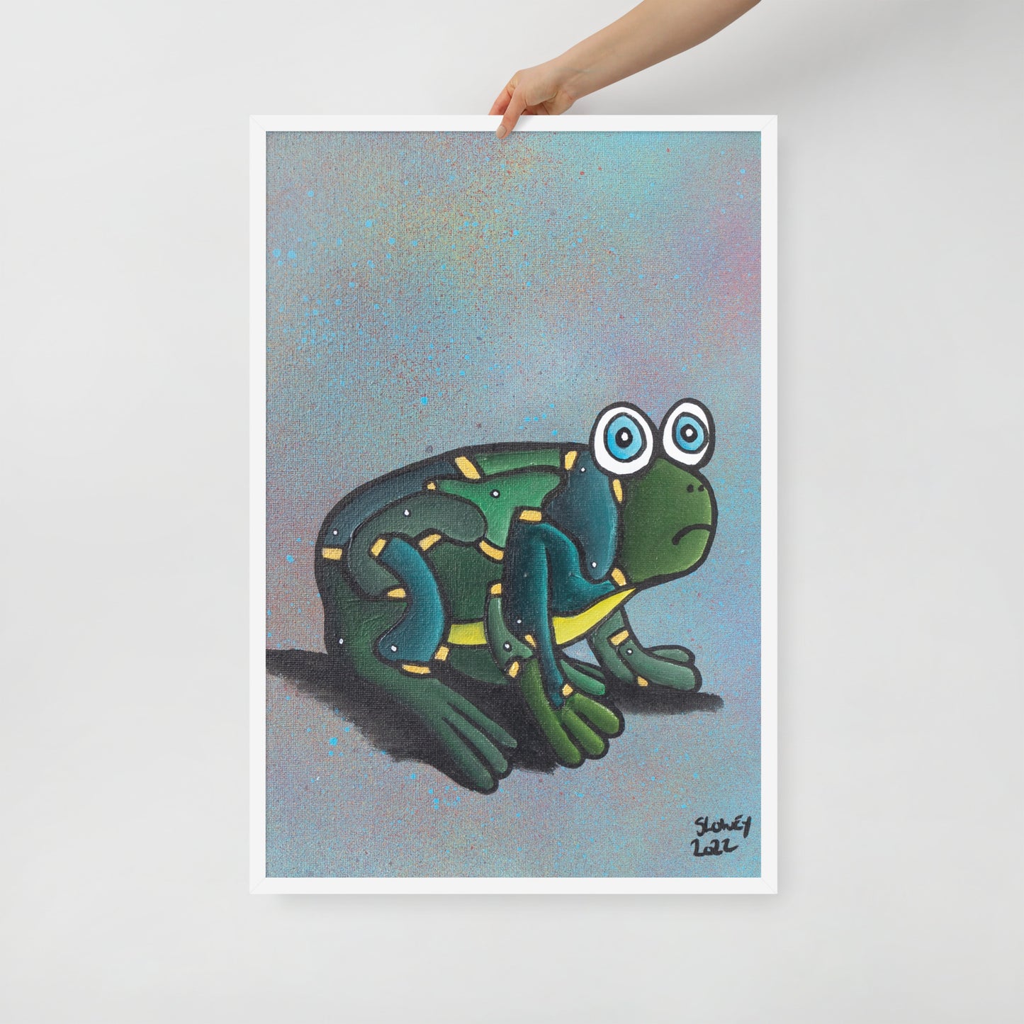Sorry Grandma, Framed photo paper poster