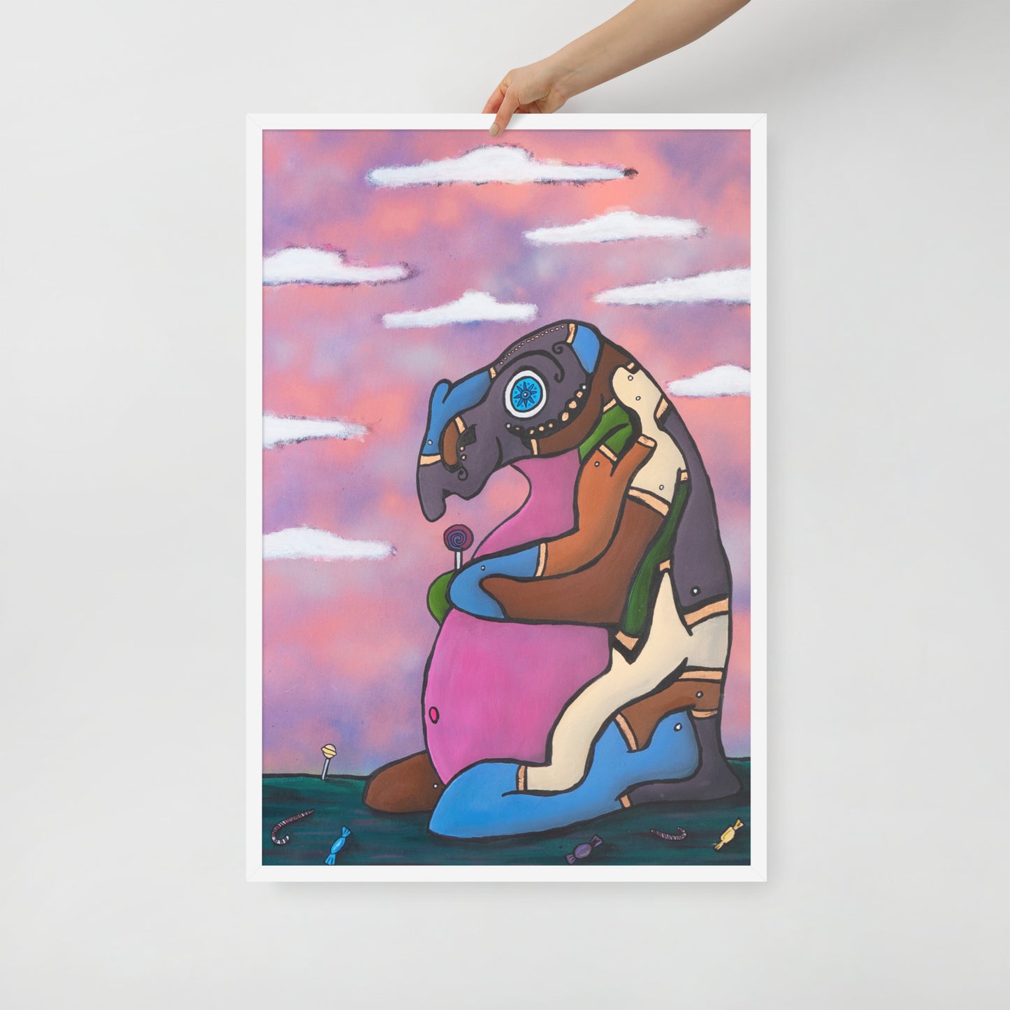 Flump, Framed photo paper poster