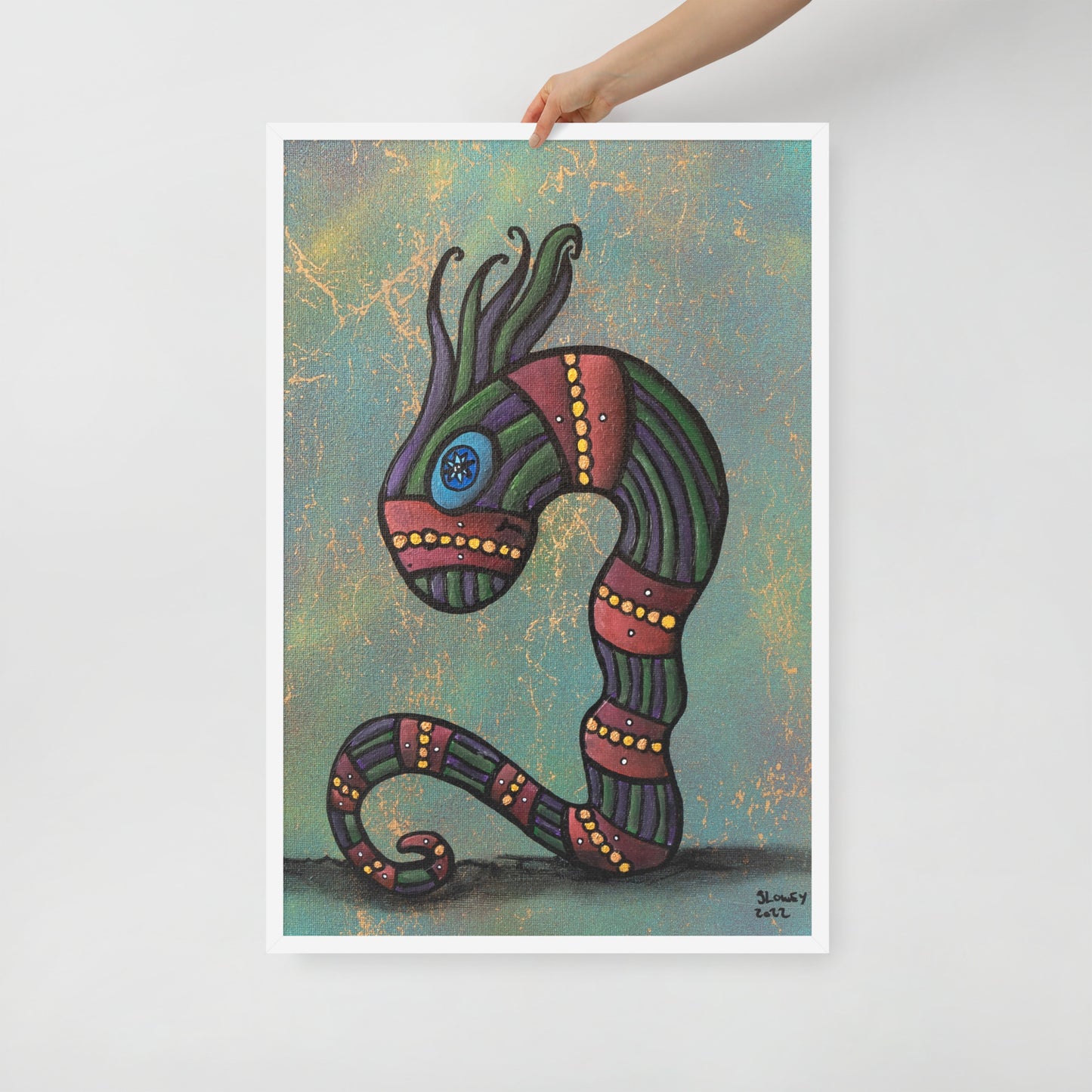 Mr Wigglesworth, Framed photo paper poster