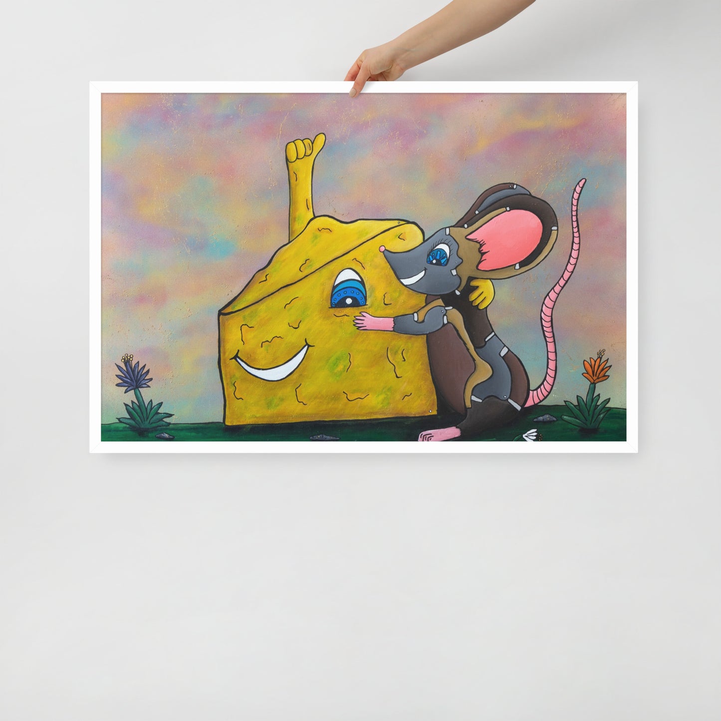 Say Cheeese, Framed photo paper poster