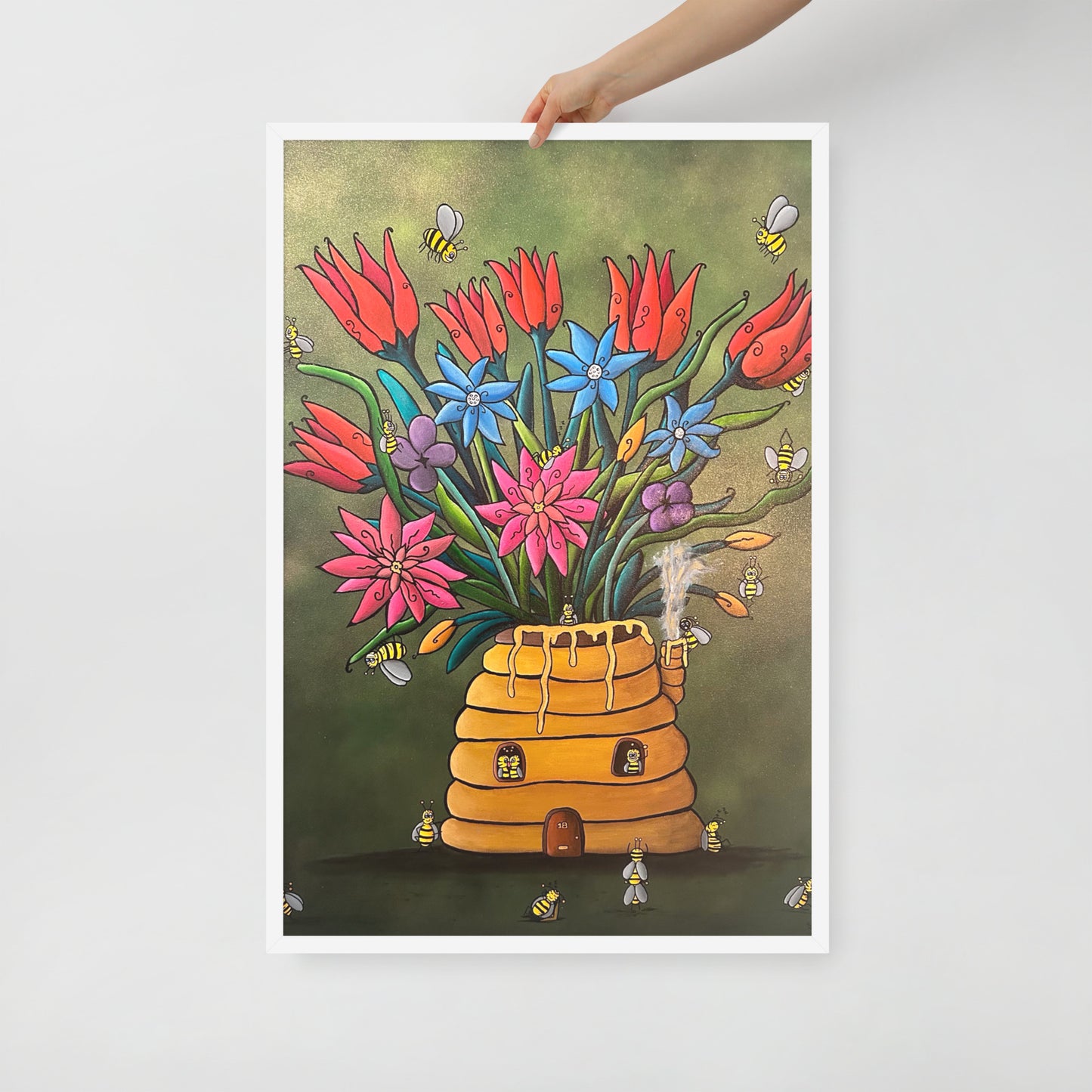 Beautiful, Framed photo paper poster