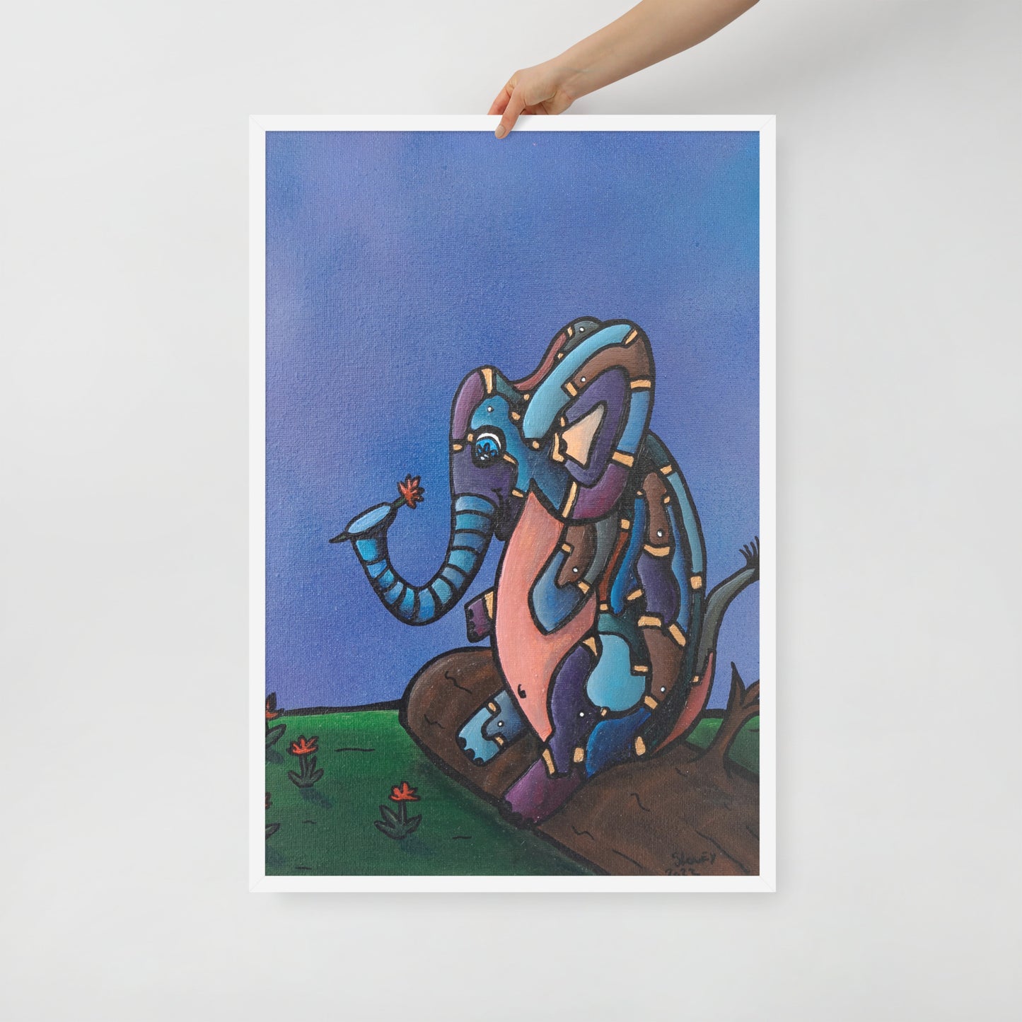 Love The Little Things, Framed photo paper poster