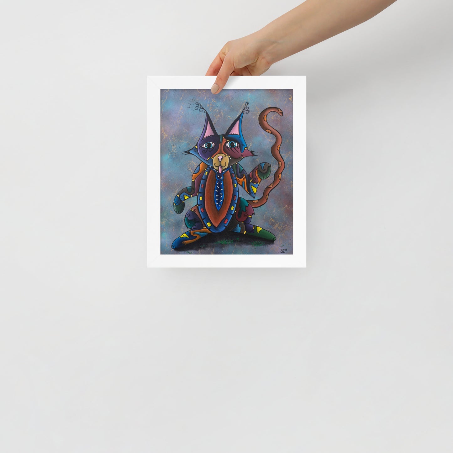Catnip, Framed photo paper poster