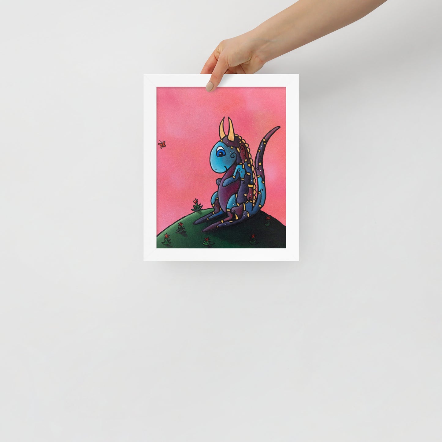 Bubblegum, Framed photo paper poster
