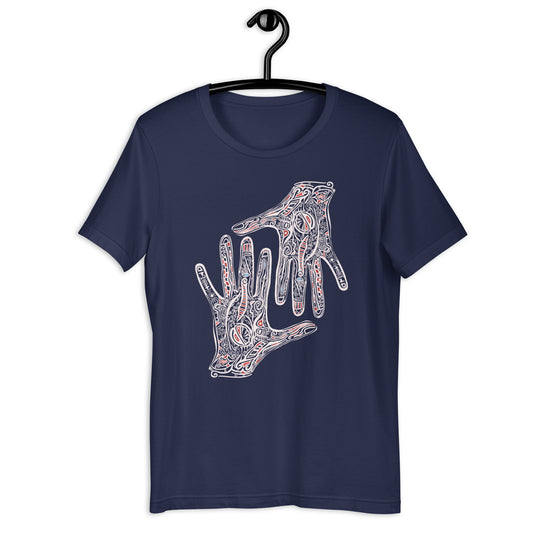Hands Of God Unisex t-shirt