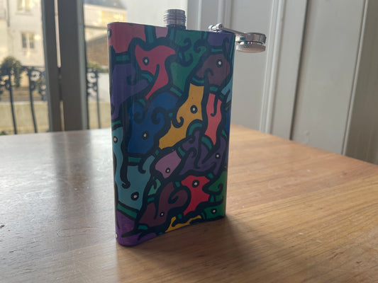 (Sold) ‘Flask’ Painted Object