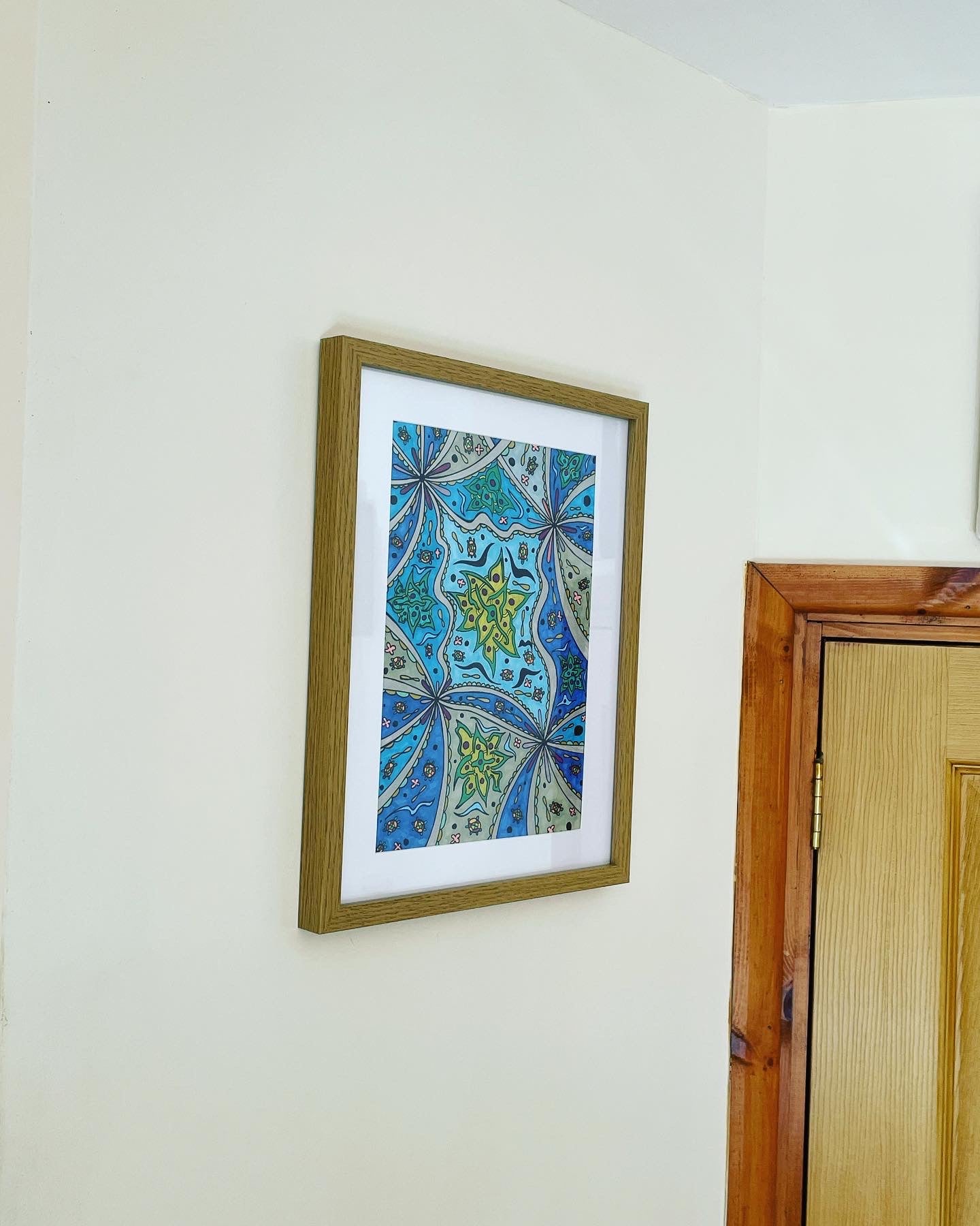 (Sold) ‘Swimming turtles’