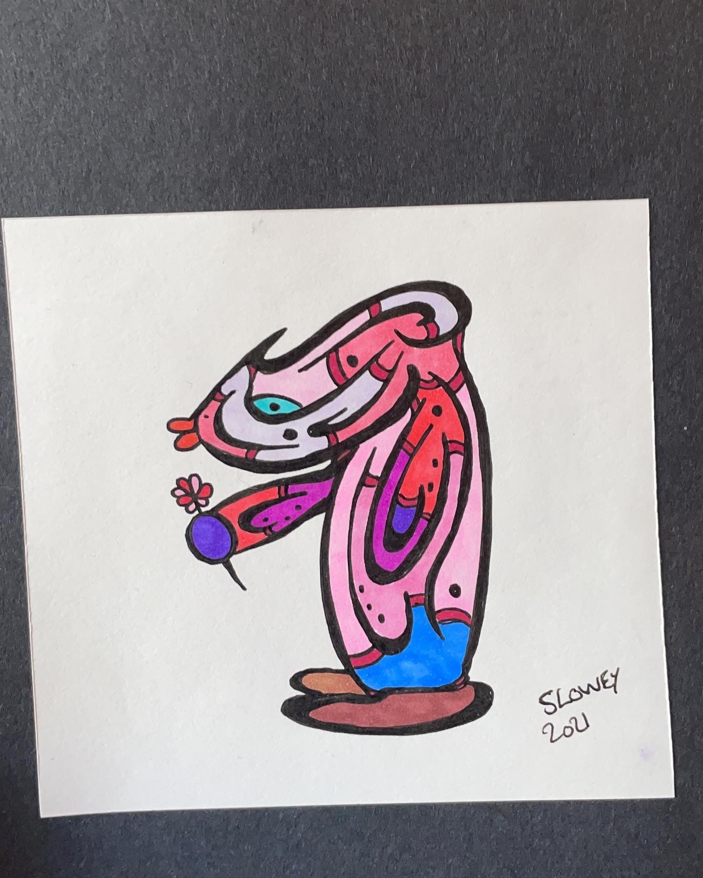 Giss A Kiss (80 x 55 cm)