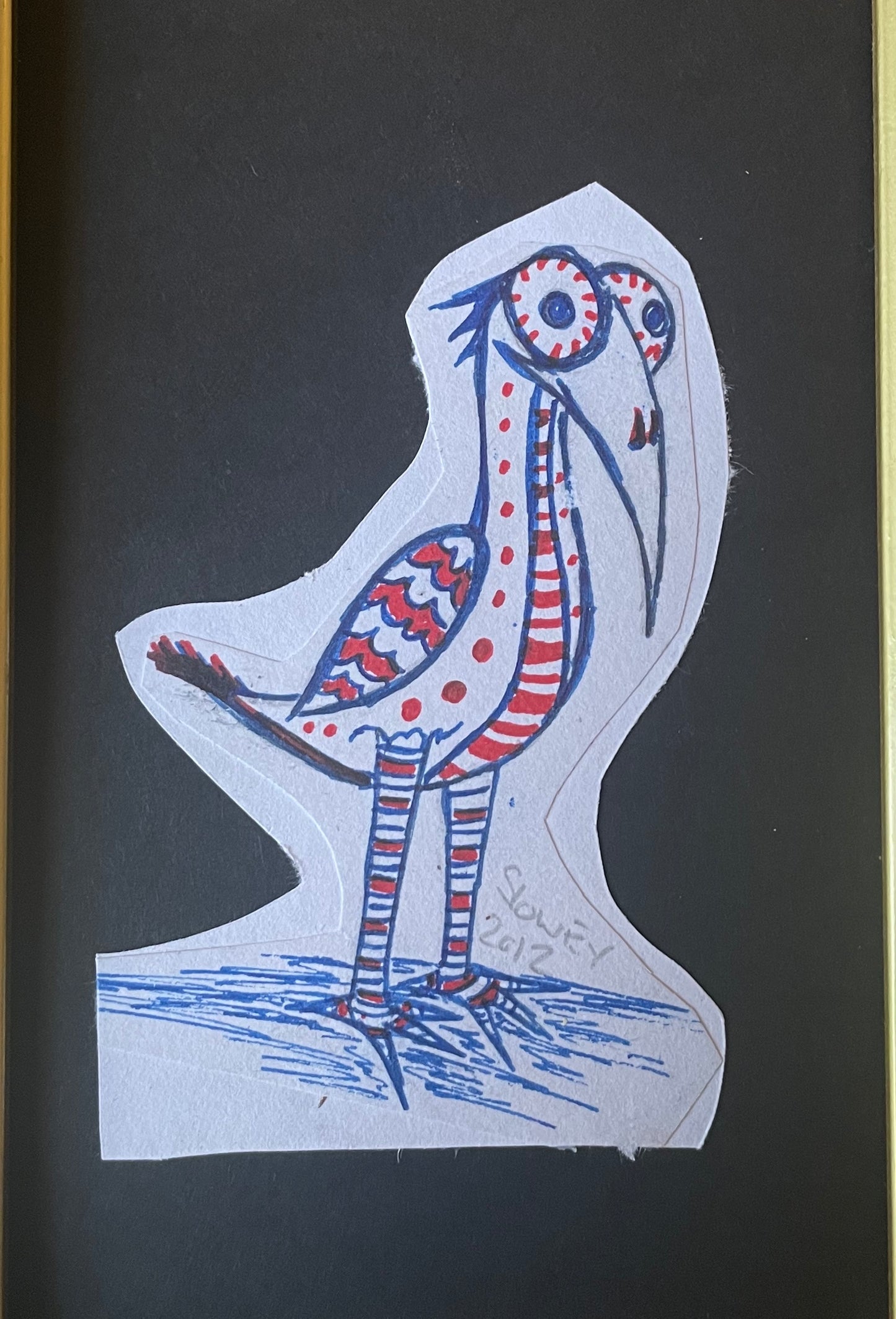 (Sold) ‘Love bird’ 30x40cm original Painting