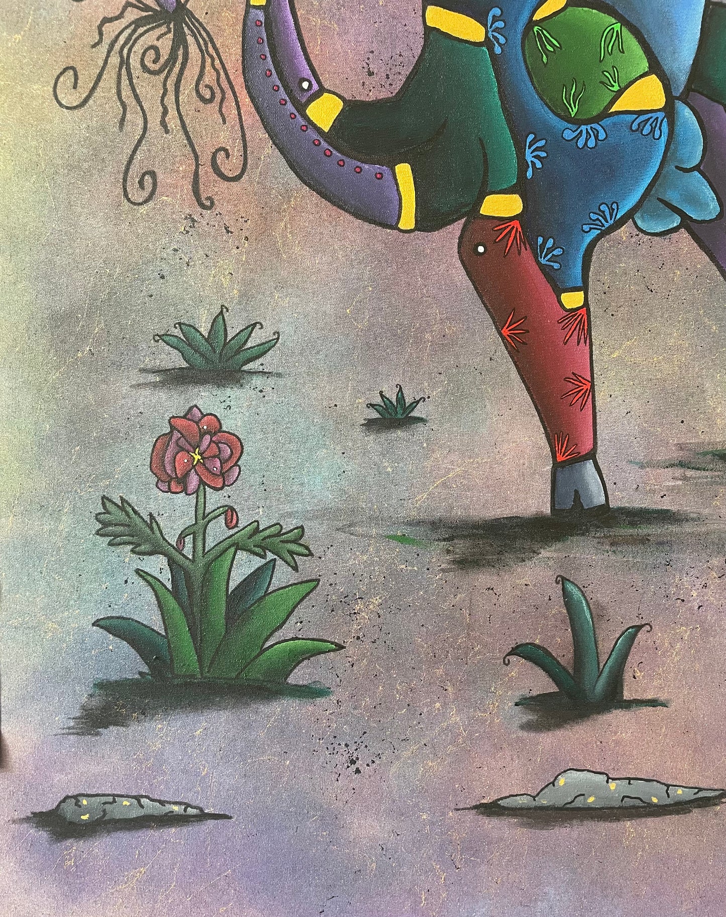 No Worries (166 x 106 CM) Framed