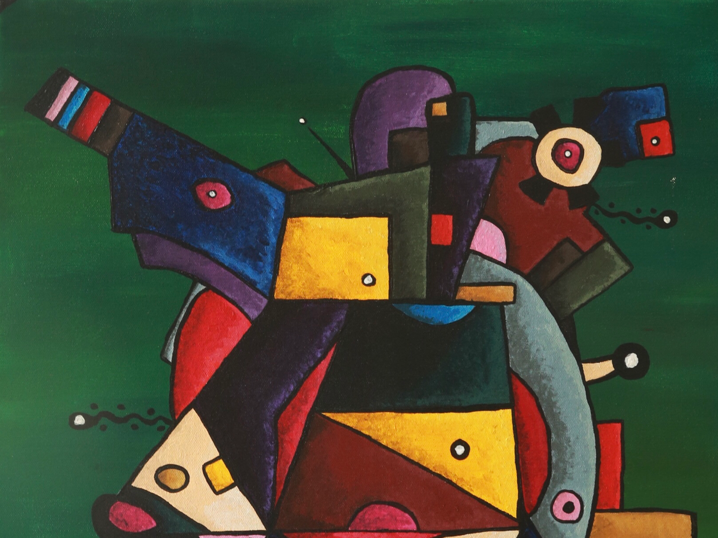 (Sold) ‘The beginning’ (20 x 24 x 4 inch)