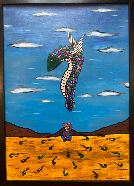 (Sold) Questionable dragon A3